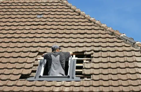 Pose de velux - Fleurie